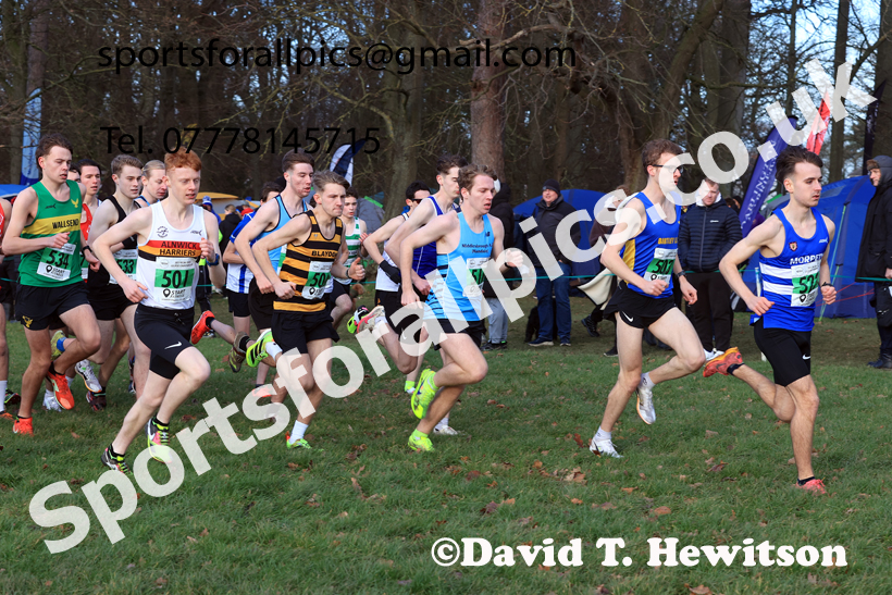 Mens Under-20s 2025 North Eastern Champs. Photo: David T. Hewiton/Sports for All Pics